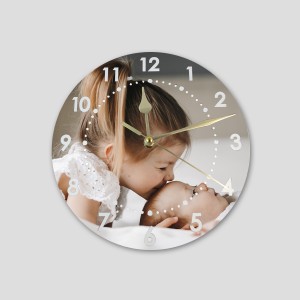 Horloge personnalisée avec photo