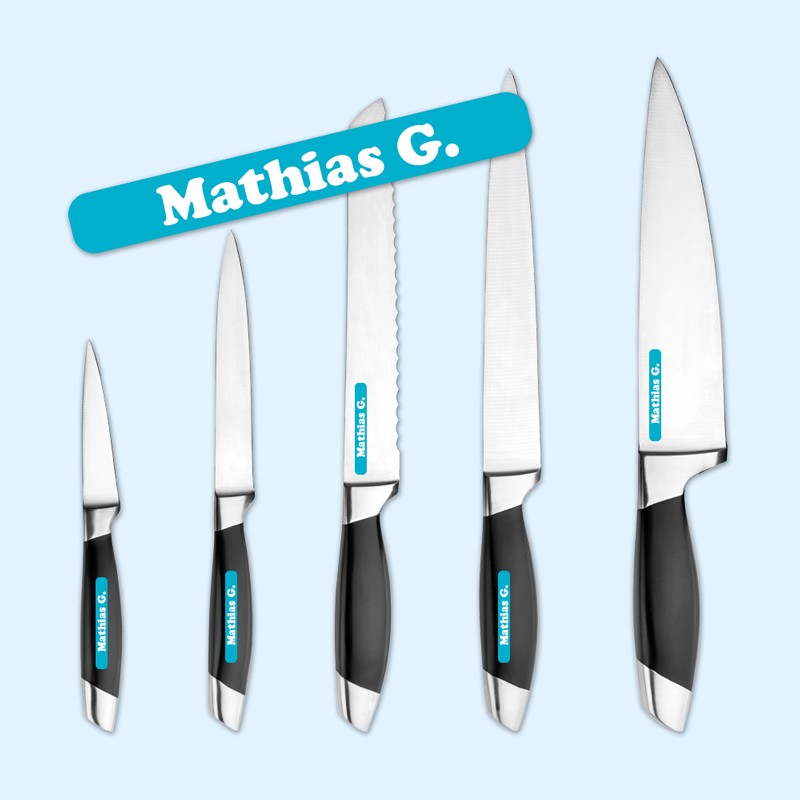 Pack internat et lycée pro. étiquettes autocollantes et thermocollantes pour objets et vêtements