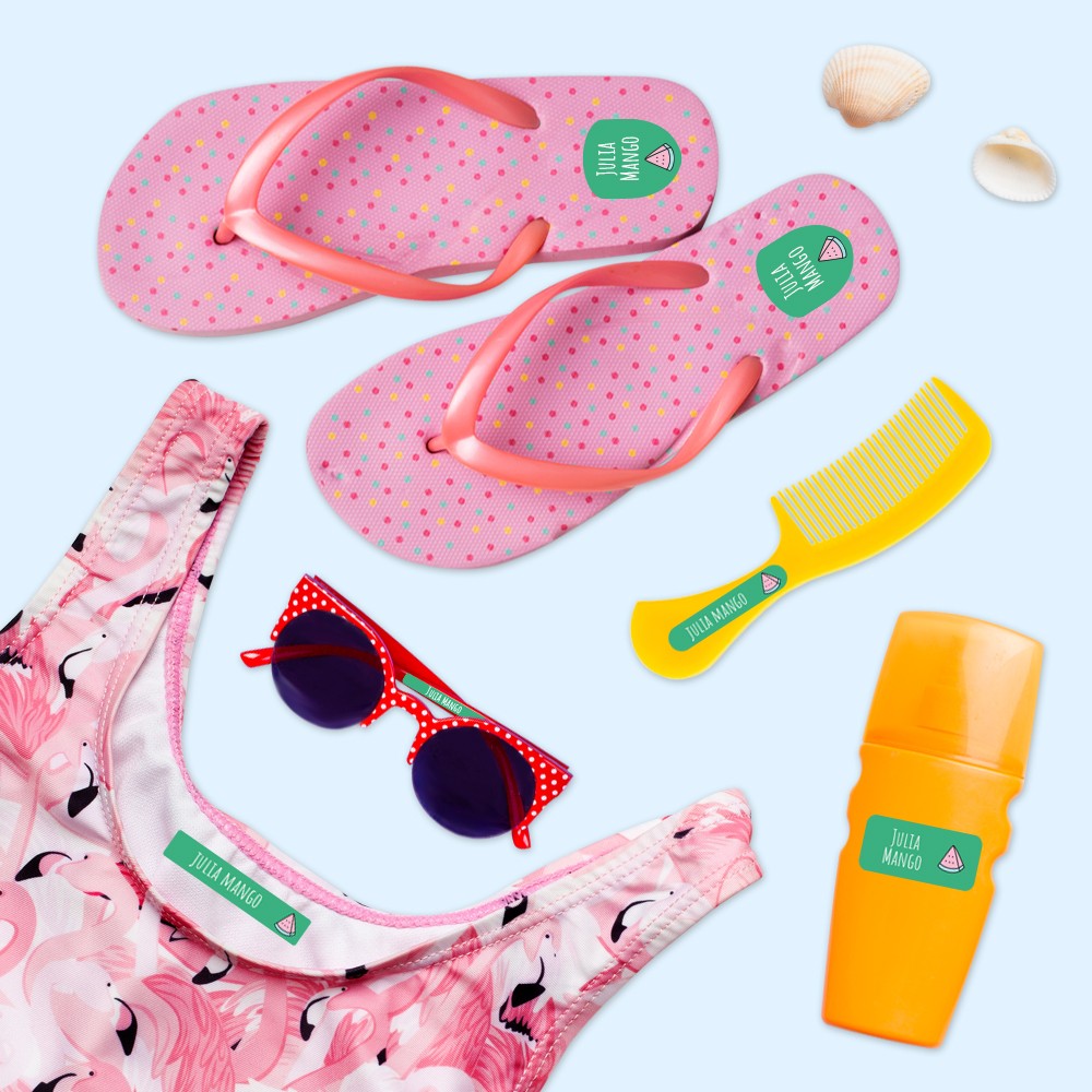Pack étiquettes colonie de vacances : la solution indispensable pour ne plus perdre les affaires de votre enfant